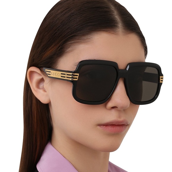 💯 -New  - Authentic Gucci Sunglasses Men's GG0979S 001 Black/Grey 59-15-140… - Picture 1 of 16